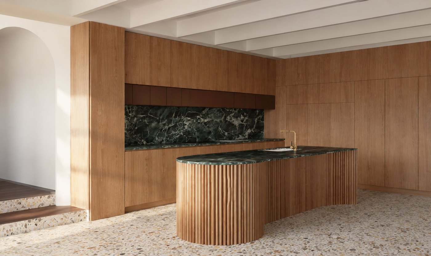 Egham Road House — Kitchen